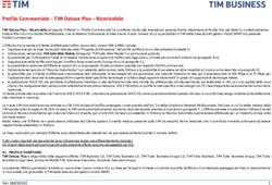 Profilo Commerciale - TIM Deluxe Plus - Ricaricabile
