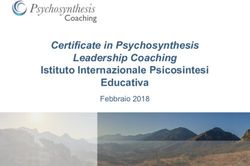 Istituto Internazionale Psicosintesi Educativa - Febbraio 2018 Certificate in Psychosynthesis