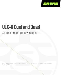 ULX-D Dual and Quad Sistema microfono wireless