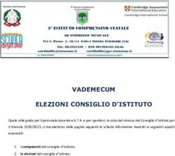 VADEMECUM ELEZIONI CONSIGLIO D'ISTITUTO