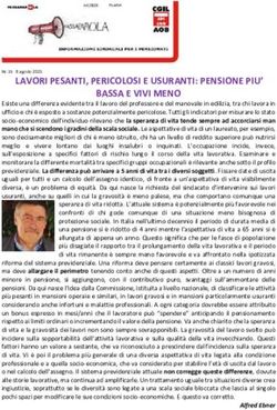 LAVORI PESANTI, PERICOLOSI E USURANTI: PENSIONE PIU' BASSA E VIVI MENO