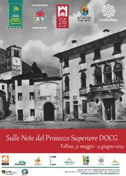 Sulle Note del Prosecco Superiore DOCG - Follina, 31 maggio - 9 giugno 2019 - Primavera del Prosecco