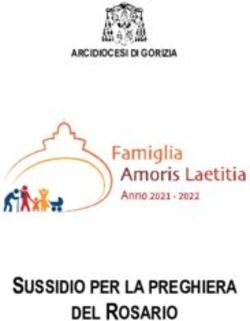 SUSSIDIO PER LA PREGHIERA DEL ROSARIO - Arcidiocesi ...