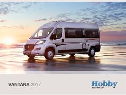 VANTANA 2017 BUILT FOR LIFE - Hobby Caravan