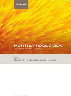 MONTHLY HOUSE VIEw Documento di Marketing - Aprile 2021 - Focus Riapertura dei settori economici: sbloccare la crescita - Indosuez Wealth ...