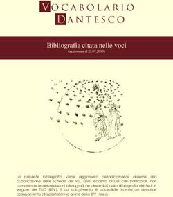 Bibliografia citata nelle voci - Vocabolario Dantesco