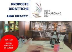 PROPOSTE DIDATTICHE - NOVITA'! ON LINE e - Regione Toscana