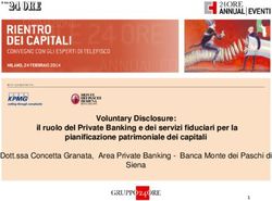 Dott.ssa Concetta Granata, Area Private Banking - Banca Monte dei Paschi di Siena - Voluntary Disclosure: il ruolo del Private Banking e dei ...