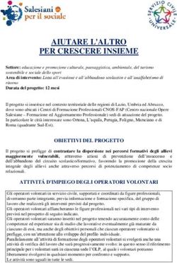 AIUTARE L'ALTRO PER CRESCERE INSIEME - Servizio Civile Universale