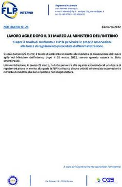 LAVORO AGILE DOPO IL 31 MARZO AL MINISTERO DELL'INTERNO