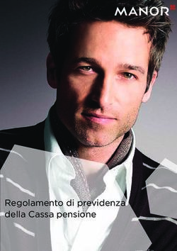 Regolamento di previdenza della Cassa pensione