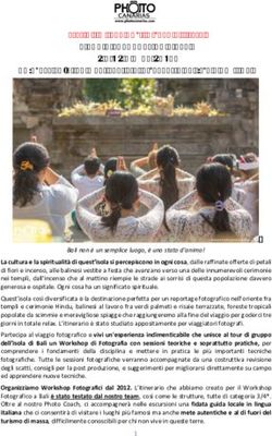 VIAGGIO FOTOGRAFICO A BALI - Photo Canarias