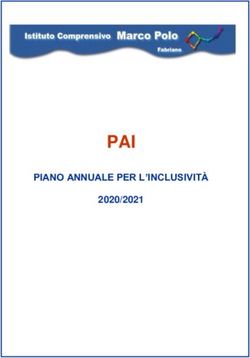 PAI PIANO ANNUALE PER L'INCLUSIVITÀ 2020/2021 - istituto ...