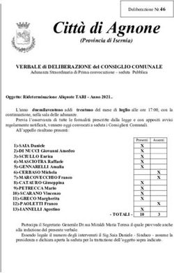 Citt&agrave; di Agnone (Provincia di Isernia) - Dipartimento delle Finanze