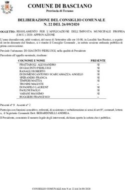 COMUNE DI BASCIANO - dell'Economia e delle Finanze per il ...