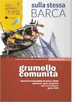Grumello comunità storia di un'assemblea di mezza estate catechesi: quale proposta? dove va il lavoro? gmmr 2020 - Parrocchia ...