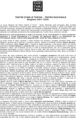 TEATRO STABILE TORINO - TEATRO NAZIONALE - Stagione 2021/2022