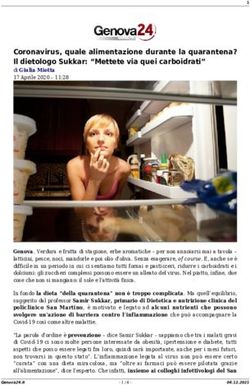 Coronavirus, quale alimentazione durante la quarantena? Il dietologo Sukkar: "Mettete via quei carboidrati" - Genova24