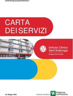 CARTA DEI SERVIZI - Gruppo San Donato