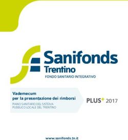 2017 Vademecum per la presentazione dei rimborsi - Sanifonds
