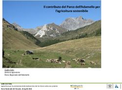 Il contributo del Parco dell'Adamello per l'agricoltura sostenibile