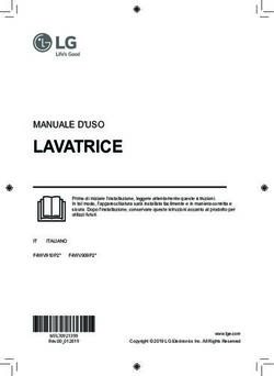 LAVATRICE MANUALE D'USO - LG