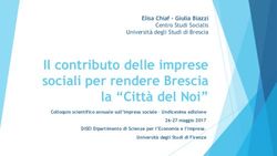 Il contributo delle imprese sociali per rendere Brescia la "Città del Noi" - Centro Studi Socialis