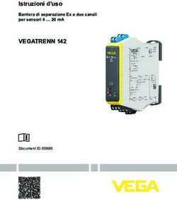 VEGATRENN 142 Istruzioni d'uso - Barriera di separazione Ex a due canali per sensori 4 20 mA