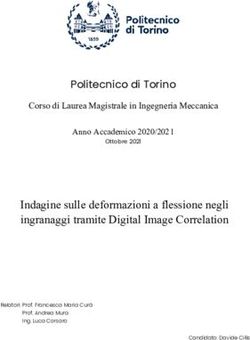 Indagine sulle deformazioni a flessione negli ingranaggi tramite Digital Image Correlation