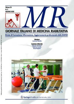 GIORNALE ITALIANO DI MEDICINA RIABILITATIVA - Rivista di Formazione, Informazione, Aggiornamento professionale della SIMFER