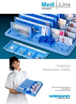 Catalogo Medication Safety - Ampie soluzioni per la preparazione, lo stoccaggio e la somministrazione dei farmaci - Wiegand AG