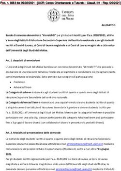 Prot. n. 6083 del 09/02/2021 - UOR: Centro Orientamento e Tutorato - Classif. II/1 - Rep.120/2021 - Liceo Artistico Cagliari