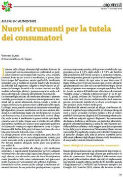Nuovi strumenti per la tutela dei consumatori - SIVEMP