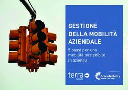 GESTIONE DELLA MOBILITÀ AZIENDALE - 5 passi per una mobilità sostenibile in azienda - Terra Institute