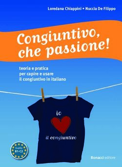Teoria e pratica per capire e usare il congiuntivo in italiano - Loredana Chiappini Nuccia De Filippo