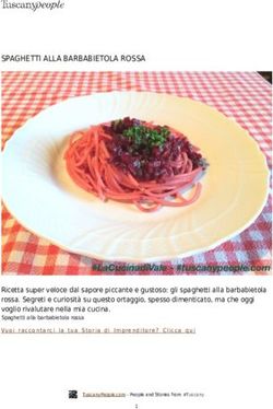 SPAGHETTI ALLA BARBABIETOLA ROSSA - TuscanyPeople