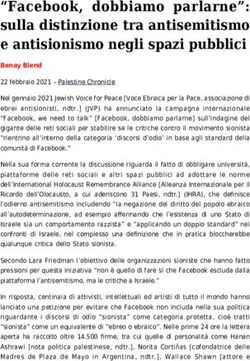 "Facebook, dobbiamo parlarne": sulla distinzione tra antisemitismo e antisionismo negli spazi pubblici