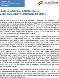 "LA BUONA SCUOLA" CAMBIA L'ITALIA AUTONOMIA, MERITO, CONTINUIT&Agrave; DIDATTICA