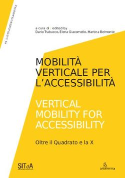 MOBILIT&Agrave; VERTICALE PER L'ACCESSIBILIT&Agrave; VERTICAL MOBILITY FOR ACCESSIBILITY - Oltre il Quadrato e la X - Dadun