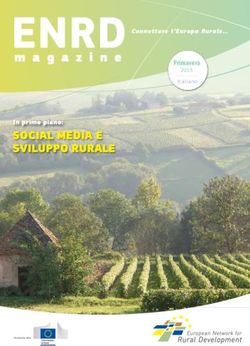 SOCIAL MEDIA E SVILUPPO RURALE - IN PRIMO PIANO: PRIMAVERA - EUROPA EU
