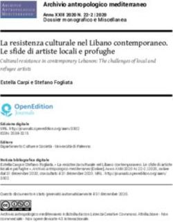 La resistenza culturale nel Libano contemporaneo. Le sfide di artiste locali e profughe
