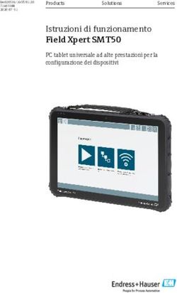 Istruzioni di funzionamento Field Xpert SMT50 - PC tablet universale ad alte prestazioni per la configurazione dei dispositivi