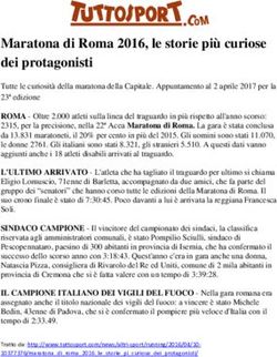 Maratona di Roma 2016, le storie pi&ugrave; curiose dei protagonisti - Vigili del Fuoco