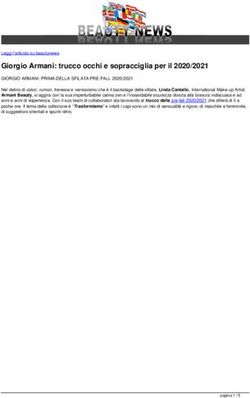 Giorgio Armani: trucco occhi e sopracciglia per il 2020/2021