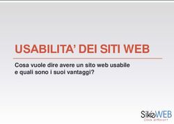 USABILITA' DEI SITI WEB - Cosa vuole dire avere un sito web usabile e quali sono i suoi vantaggi? - SikeWEB