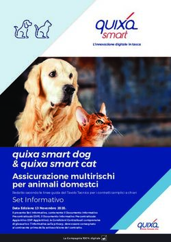 Quixa smart dog & quixa smart cat - Assicurazione multirischi per animali domestci Set Informativo