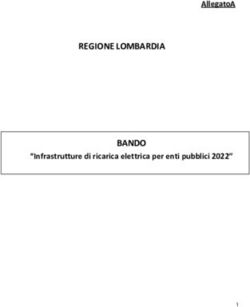 REGIONE LOMBARDIA BANDO - Allegato A