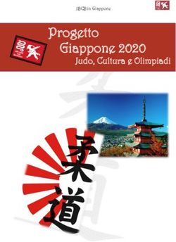 Progetto Giappone 2020 - Judo Budo Club Bellinzona