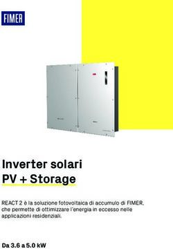 Inverter solari PV + Storage - Da 3.6 a 5.0 kW REACT 2 è la soluzione fotovoltaica di accumulo di FIMER, che permette di ottimizzare l'energia in ...