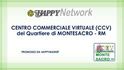 CENTRO COMMERCIALE VIRTUALE (CCV) - del Quartiere di MONTESACRO - RM PROMOSSO DA HAPPYMARKET - retiweb.it